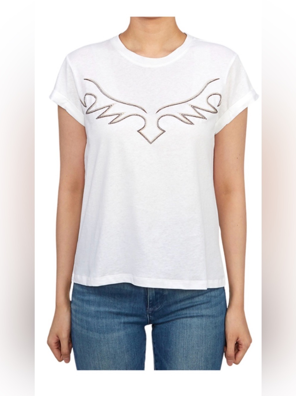 All Saints Women’s Western Graphic Crewneck Tee